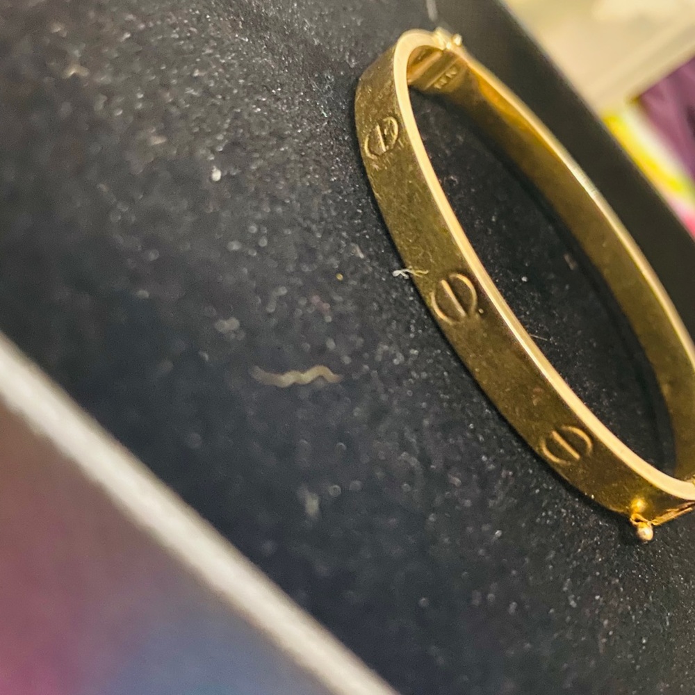 Cartier bracelet 14k